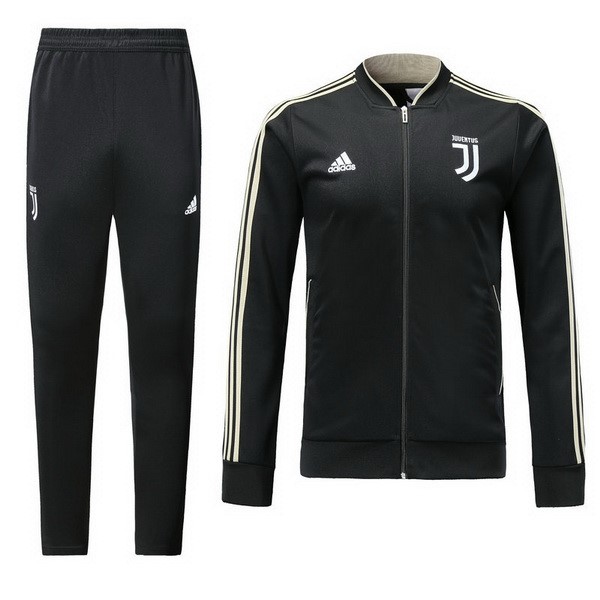 Chandal Del Niños Juventus 2018-2019 Negro